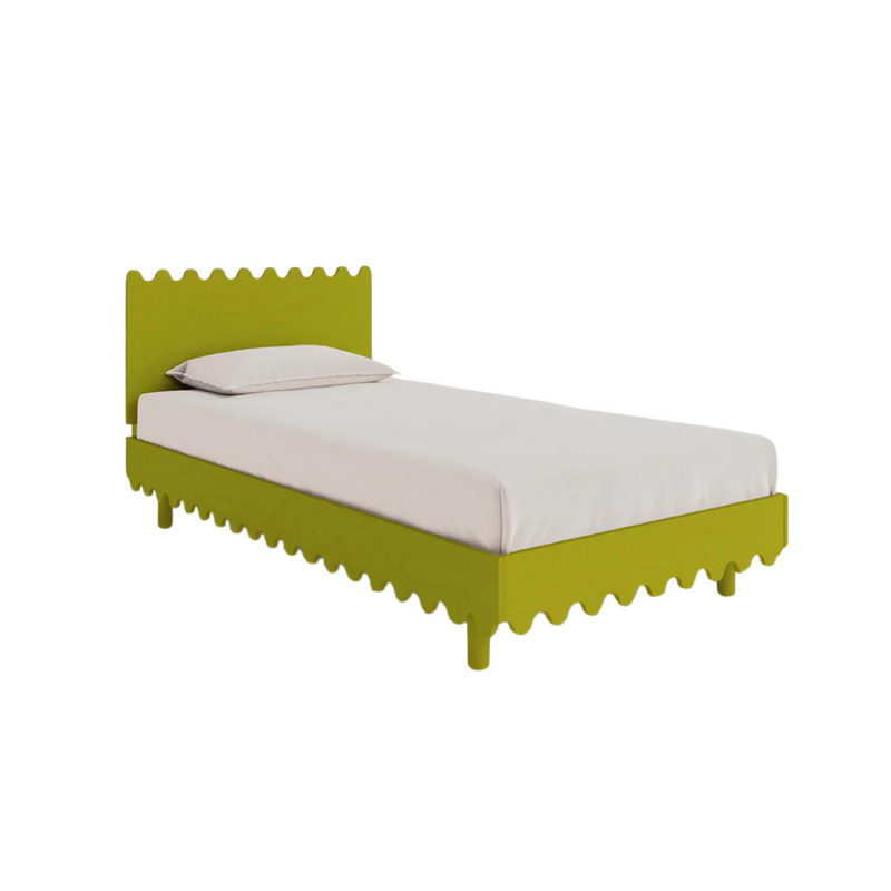 Moss Twin Bed - Green by Oeuf