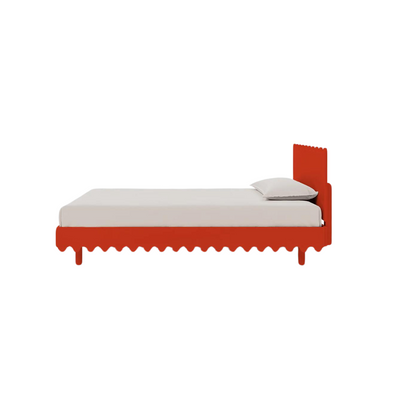 Moss Twin Bed - Red by Oeuf