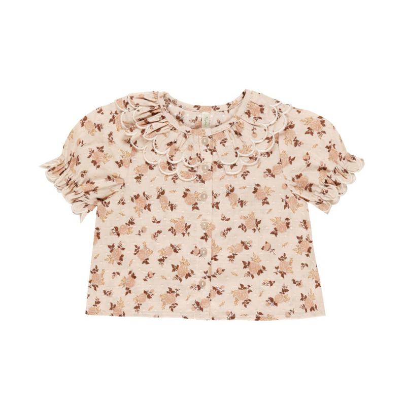 Liv Blouse Harvest Rose - Shell by Rylee +Cru