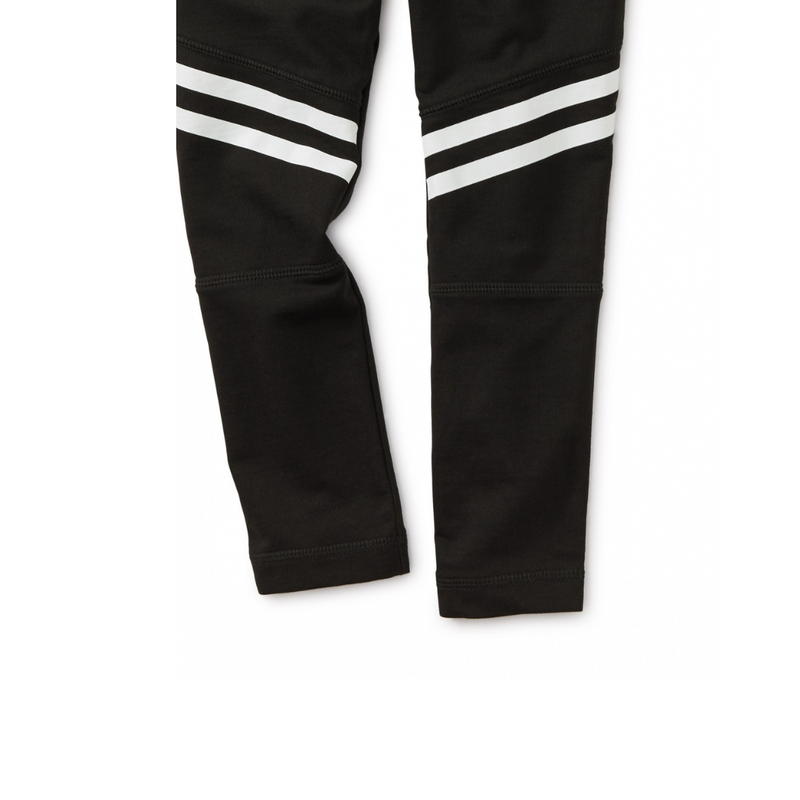 Speedy Striped Play Pant - Jet Black by Tea Collection