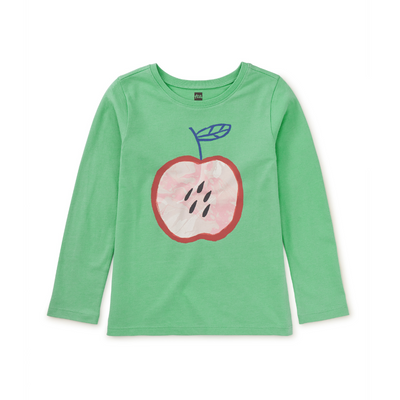 Marbled Apple Graphic Tee - Parkside by Tea Collection