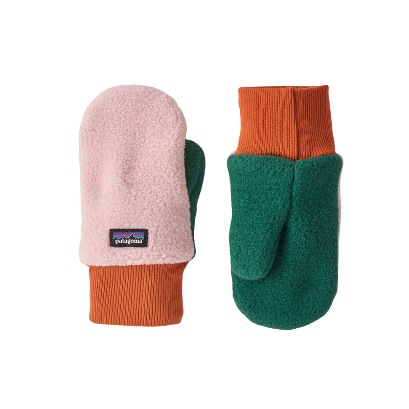 Baby Pita Pocket Mittens - Mallow Pink by Patagonia