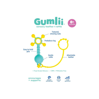 Gumlii Sensory Teether by Mobi Games