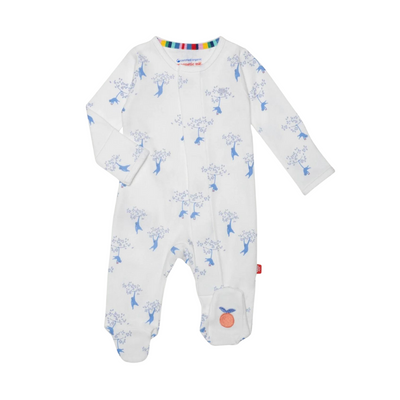 Love Our Friend-Chimp Organic Cotton Footie by Magnetic Me