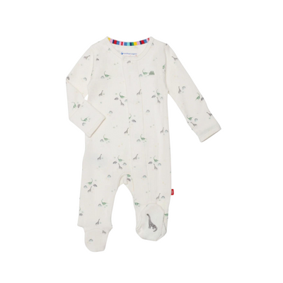 Tiny Diny Organic Cotton Footie by Magnetic Me