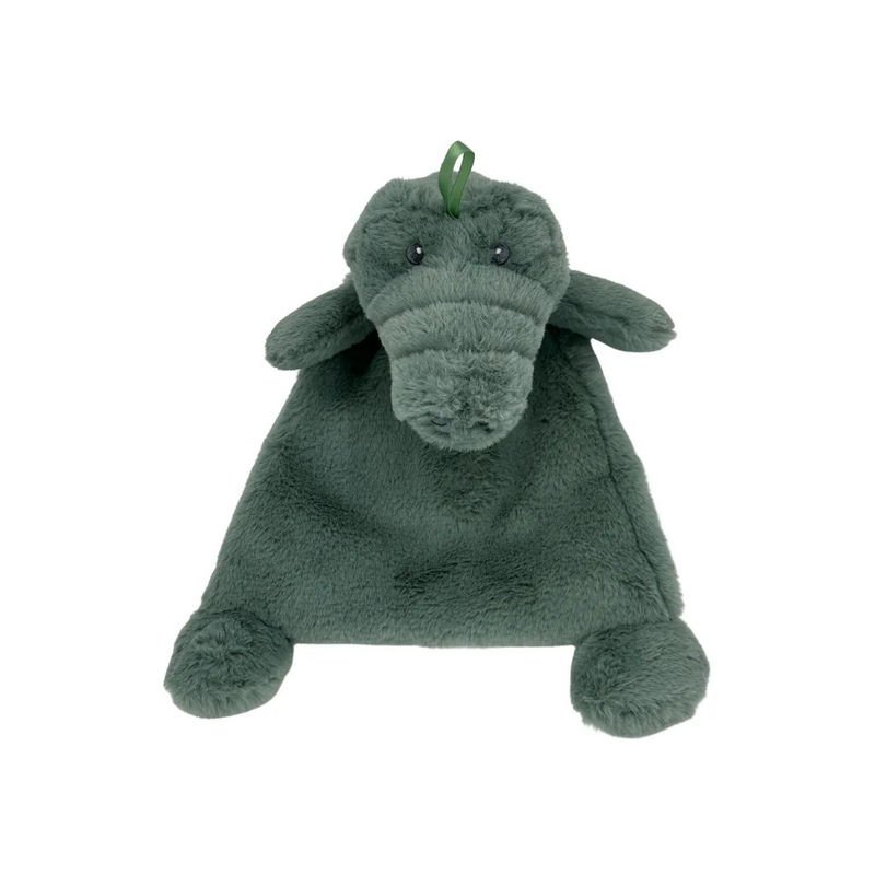 Crinkle Cuddler - Sensory Plush Gator by Baby Paper