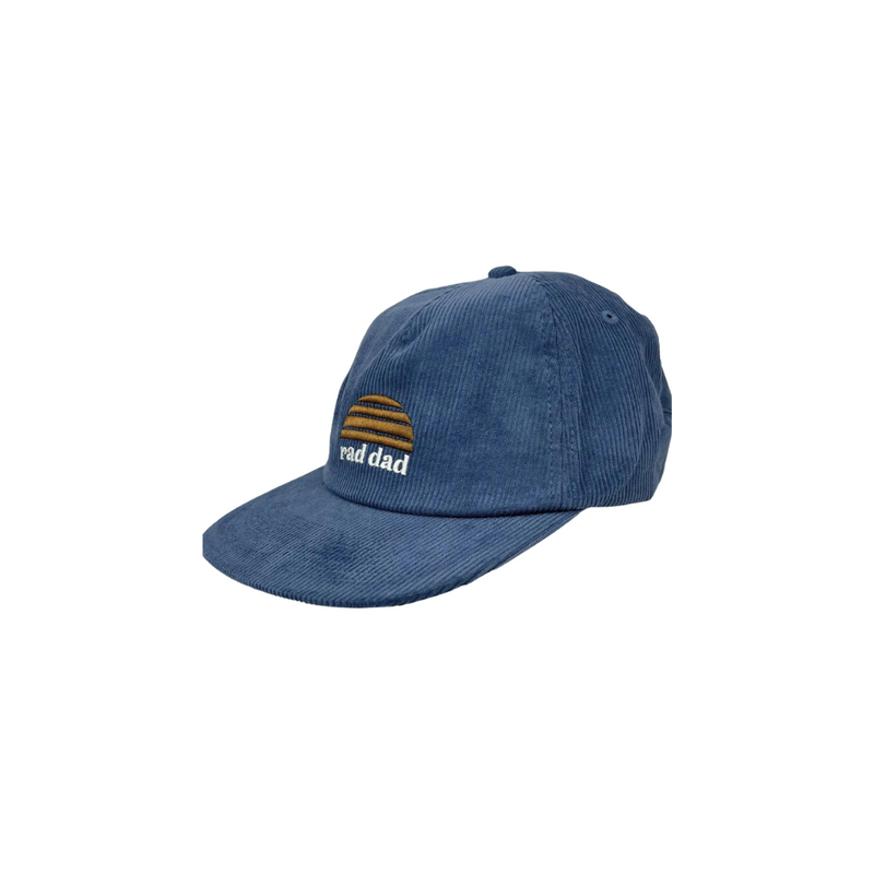 Rad Dad Cord Cap - Denim Blue by Banabae