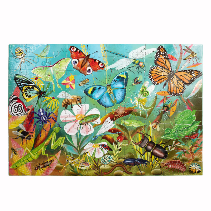 100 Piece Puzzle - Love of Bugs by Eeboo