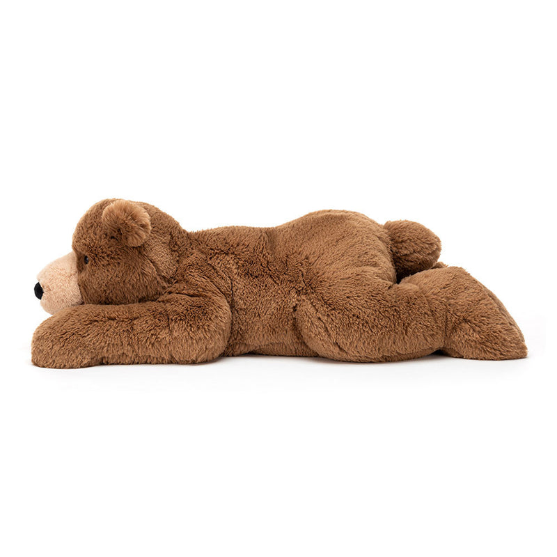 Woody Bear Lying - 7 Inch by Jellycat