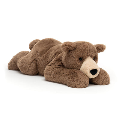 Woody Bear Lying - 7 Inch by Jellycat