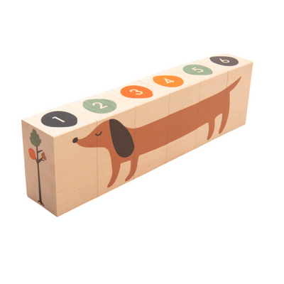 Neighborhood Wooden Blocks by Uncle Goose