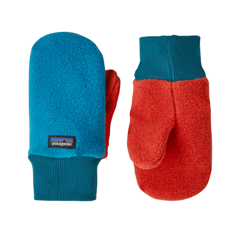 Baby Pita Pocket Mittens - Anacapa Blue by Patagonia