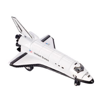 Die Cast Pull Back Space Shuttle by Toysmith