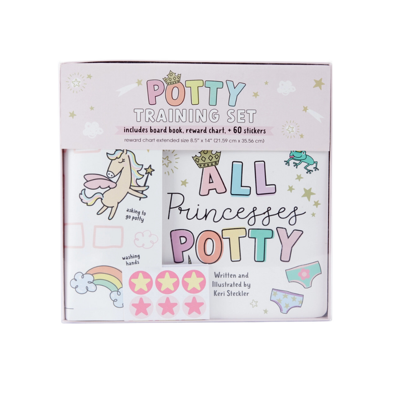 Potty Princess Board Book Set