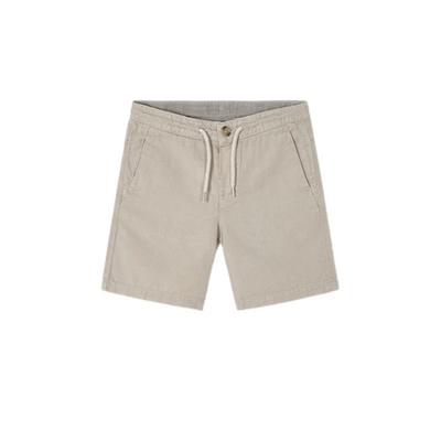 Linen Shorts - Semolina by Mayoral FINAL SALE