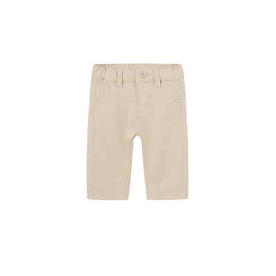 Basic Twill Trousers - Malta Beige by Mayoral FINAL SALE