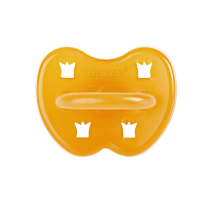 Crown Round Natural Rubber Pacifier by Hevea