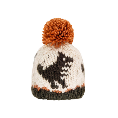 T-Rex Knit Hat - Loden by Huggalugs