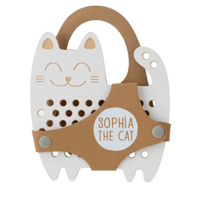 Sophie The Cat - Wooden Lacing Toy by Milin