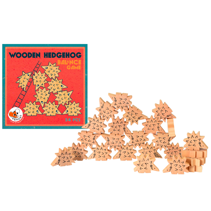 Wooden Hedgehog Balancing Game by Egmont