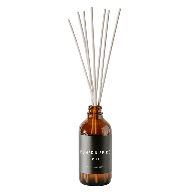 Reed Diffuser - Pumpkin Spice by Sweet Water Decor - FINAL SALE