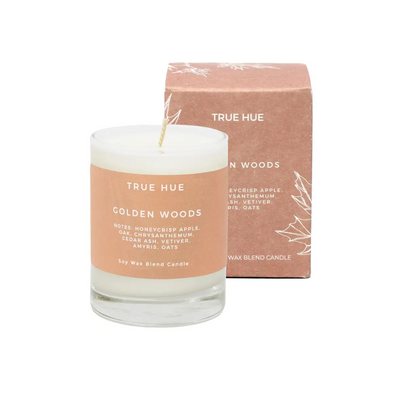 Golden Woods Mini Candle by True Hue