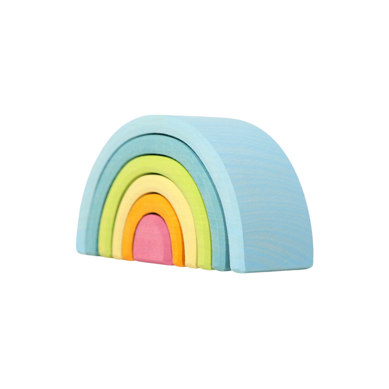 Small Rainbow - Pastel by Grimm&