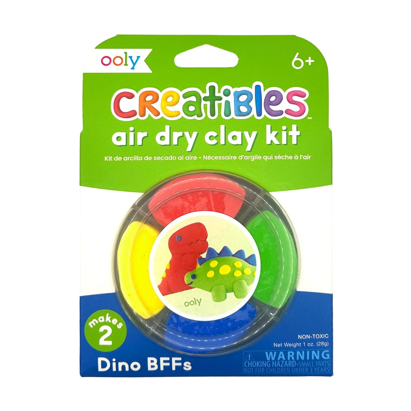 Creatibles DIY Air-Dry Clay Kit - Dino by OOLY