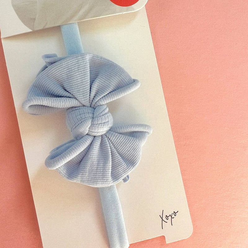 Baby Fab Skinny Headband - Dusty Blue by Baby Bling