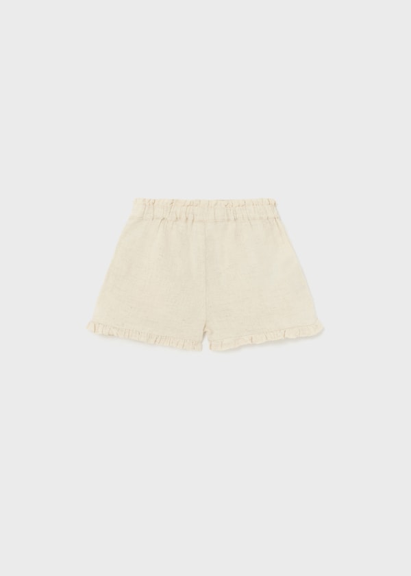 Drawstring Linen Shorts - Linen by Mayoral FINAL SALE