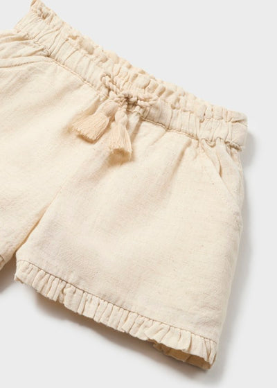 Drawstring Linen Shorts - Linen by Mayoral FINAL SALE