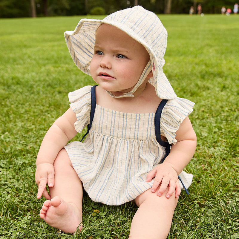 Sun Hat - Riviera Stripe by Pink Chicken FINAL SALE