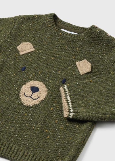 Baby Teddy Bear Sweater - Forest by Mayoral