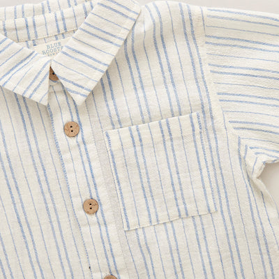 Jack Shirt - Riviera Stripe by Pink Chicken FINAL SALE