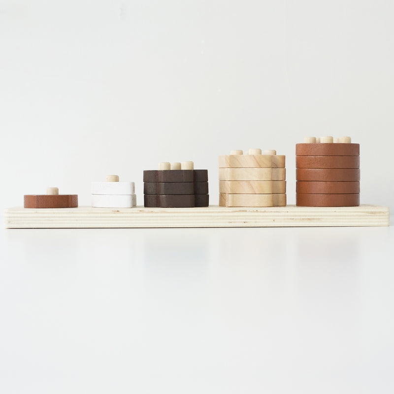 Count and Stack Toy by Wee Gallery