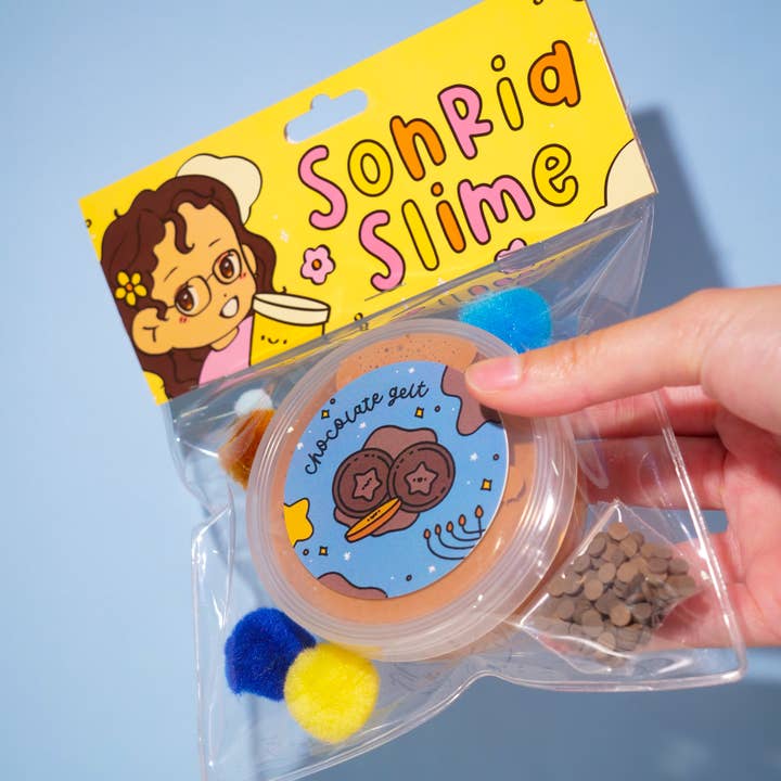 Chocolate Gelt Slime by Sonria Slime