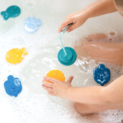 Fishing Bath Stickers - Deep Sea by Quut Toys