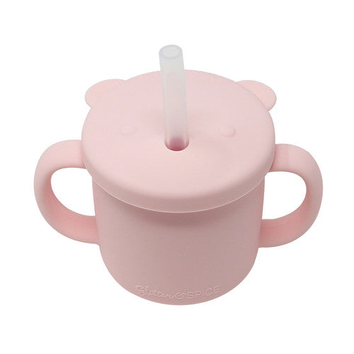 Grow With Me Silicone Bear Cup by Glitter & Spice