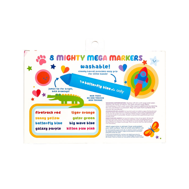 Mighty Mega Markers - Set of 8 by OOLY