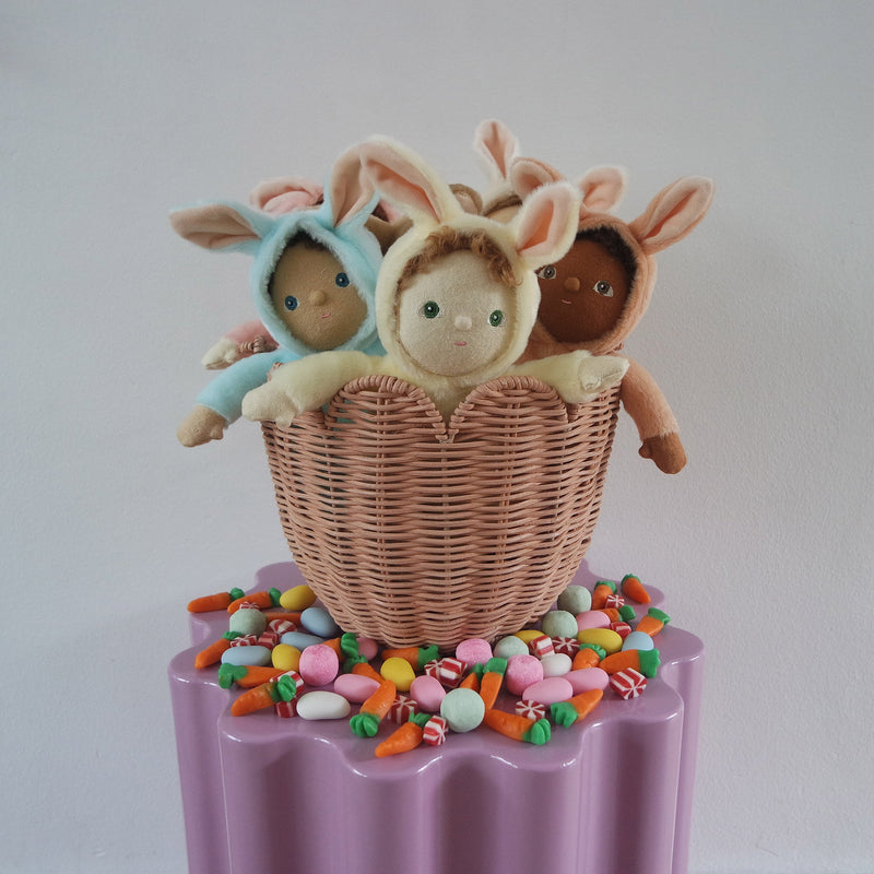 Dinky Dinkum Doll - Babbit Bunny (Butter Cream) by Olli Ella