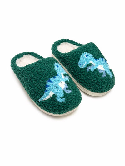 Kids Dino Slippers - Little Kid by Living Royal