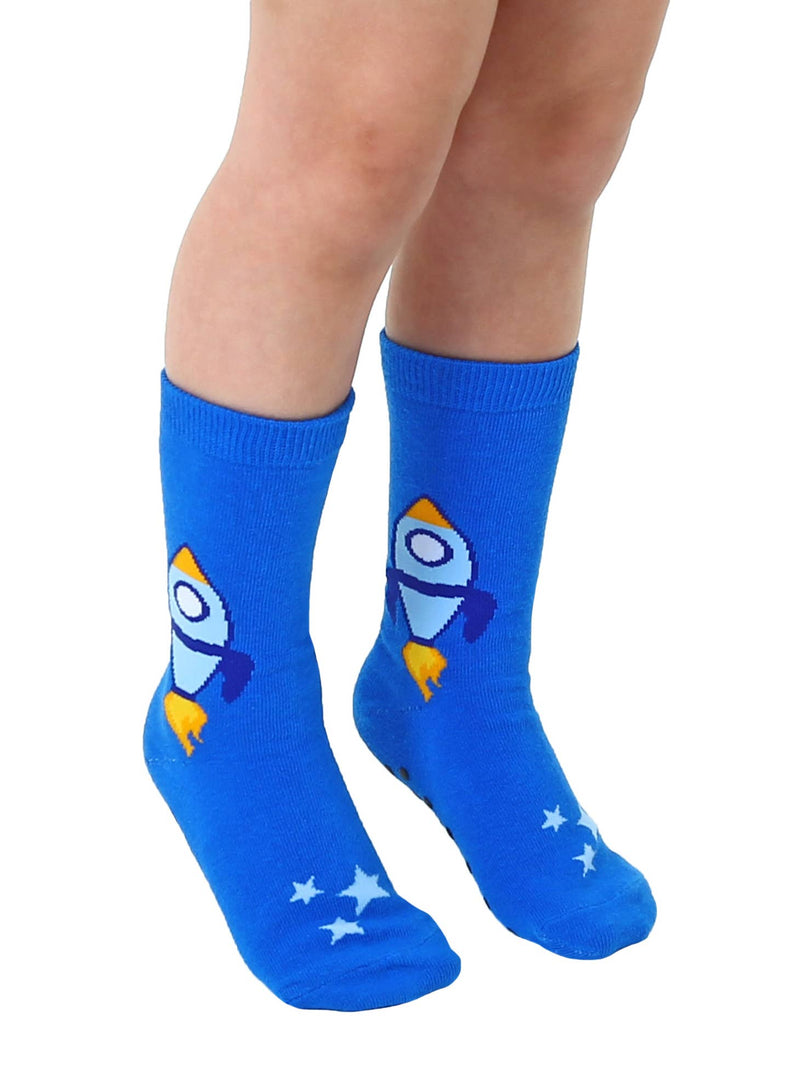 Rocket Kids Crew Socks by Living Royal