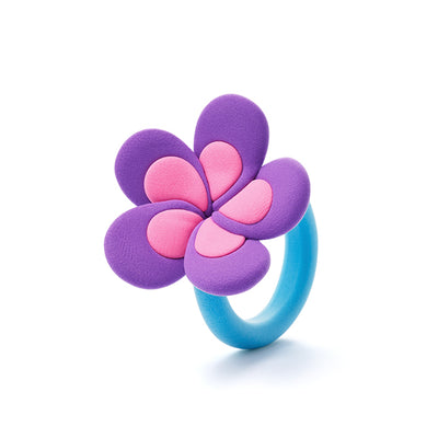 Hey Clay - Bijou Flower Rings by Fat Brain Toys