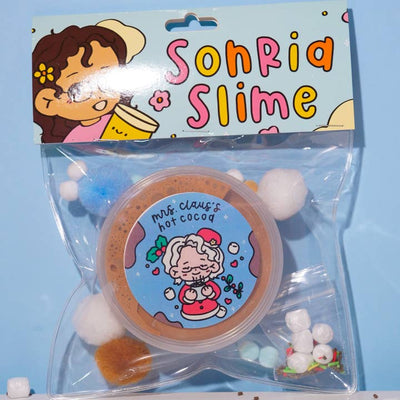 Mrs. Claus' Hot Cocoa Slime by Sonria Slime