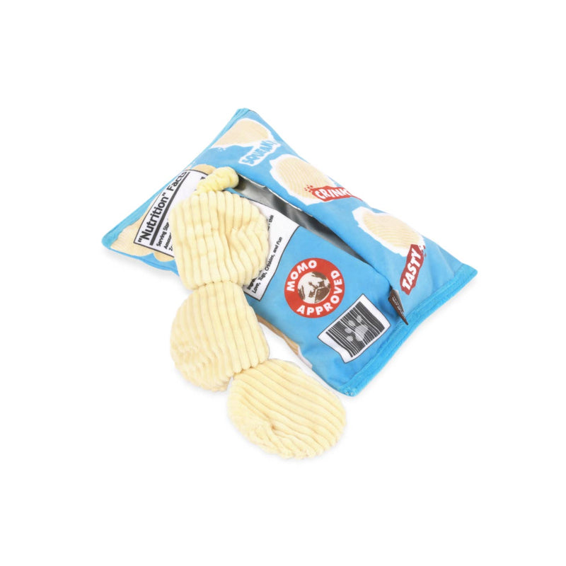 Snack Attack Fluffles Chips Dog Toy by P.L.A.Y.