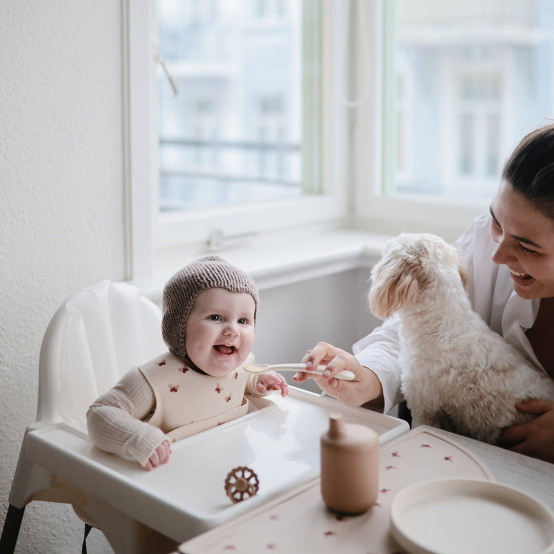 Silicone Sippy Cup - Natural by Mushie & Co