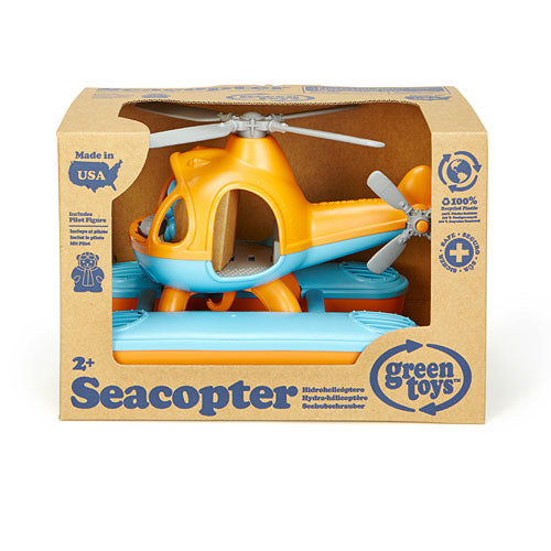 Recycled Seacopter - Orange by Green Toys