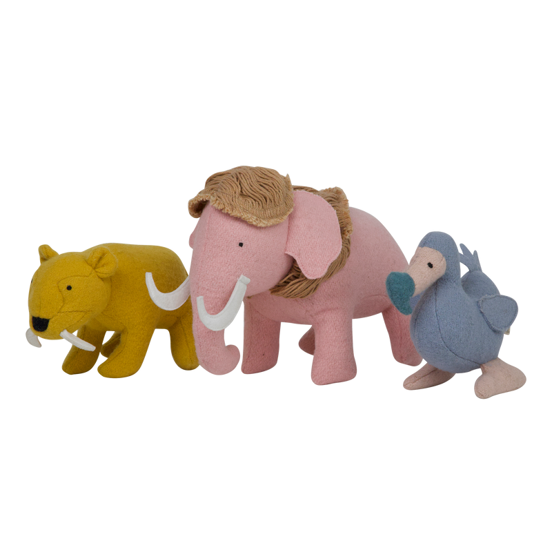 Holdie Extinct Animals - Set of 3 by Olli Ella