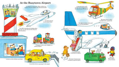 Richard Scarry's Busy Busy Airport - Board Book