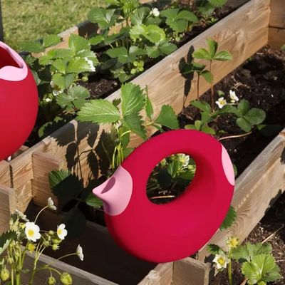 Large Cana Watering Can - Cherry by Quut Toys